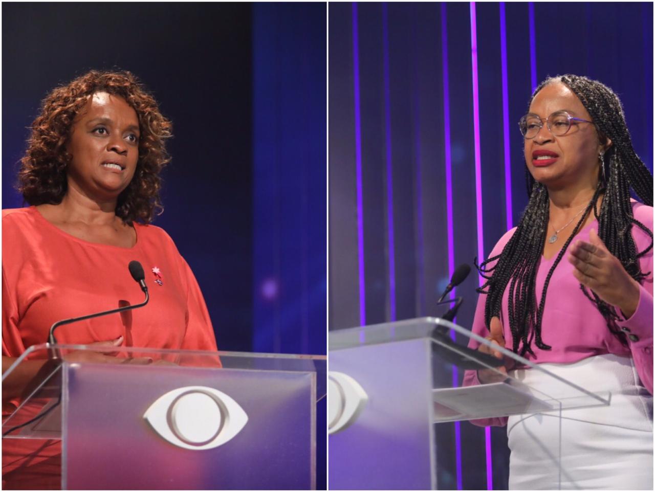 Denice e Olívia falaram sobre a importância das creches na cidade