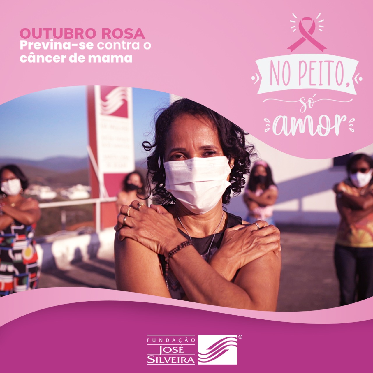 A Fundação José Silveira (FJS) promove esse mês ações voltadas à prevenção e ao diagnóstico precoce do câncer de mama