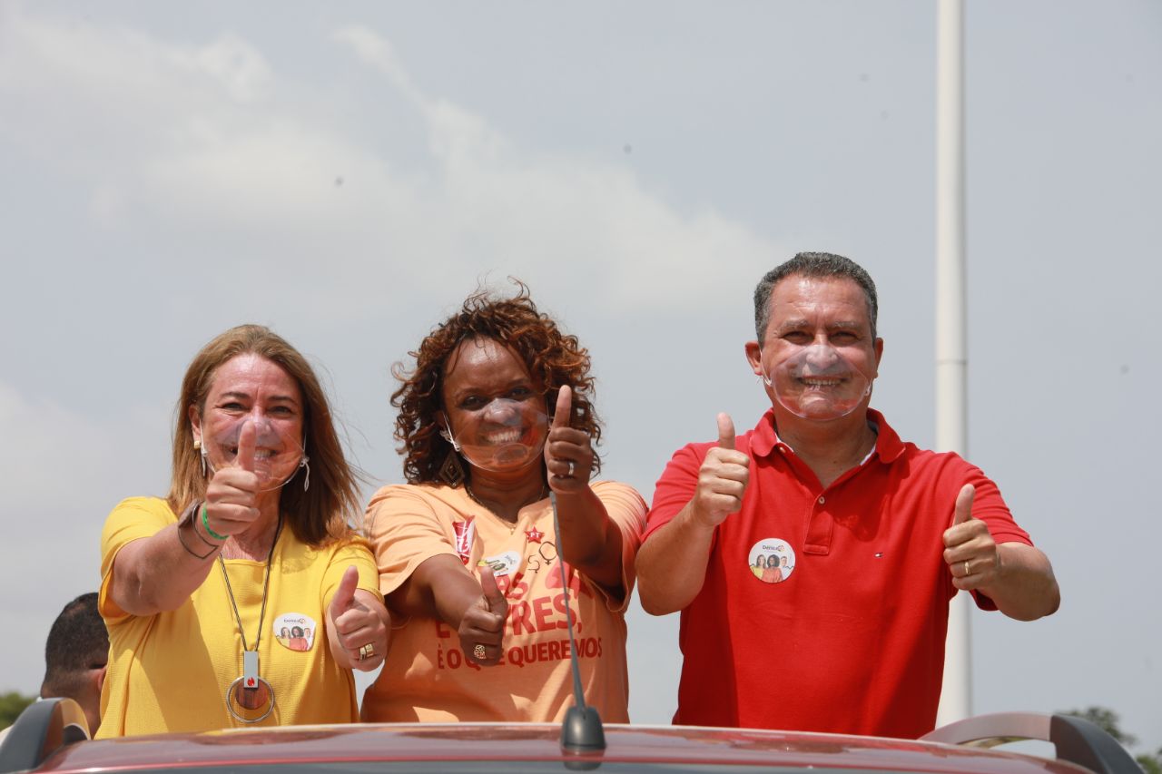 Major Denice fez carreata em Cajazeiras neste domingo (11)