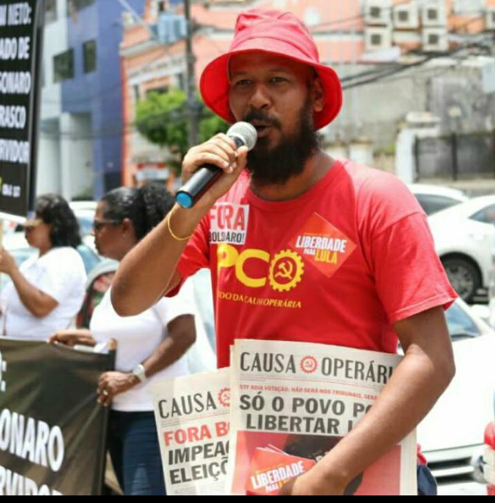 Rodrigo Pereira, candidato do PCO