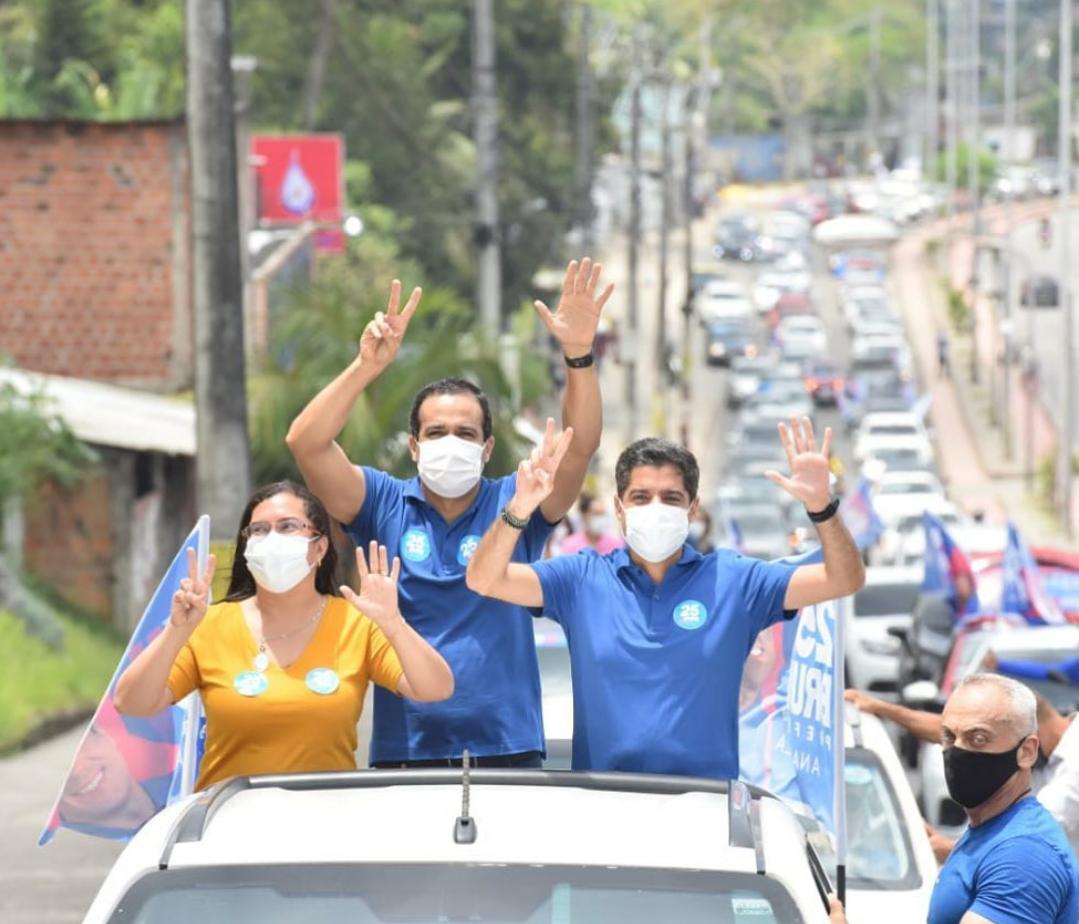 Os participantes deverão seguir todos os protocolos definidos pela campanha para carreatas