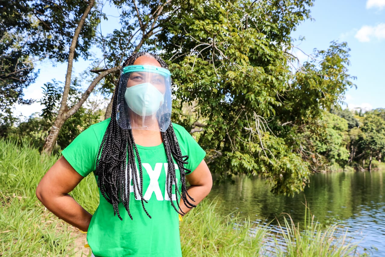 Candidata a prefeita de Salvador, Olívia Santana Candidata a prefeita de Salvador, Olívia Santana