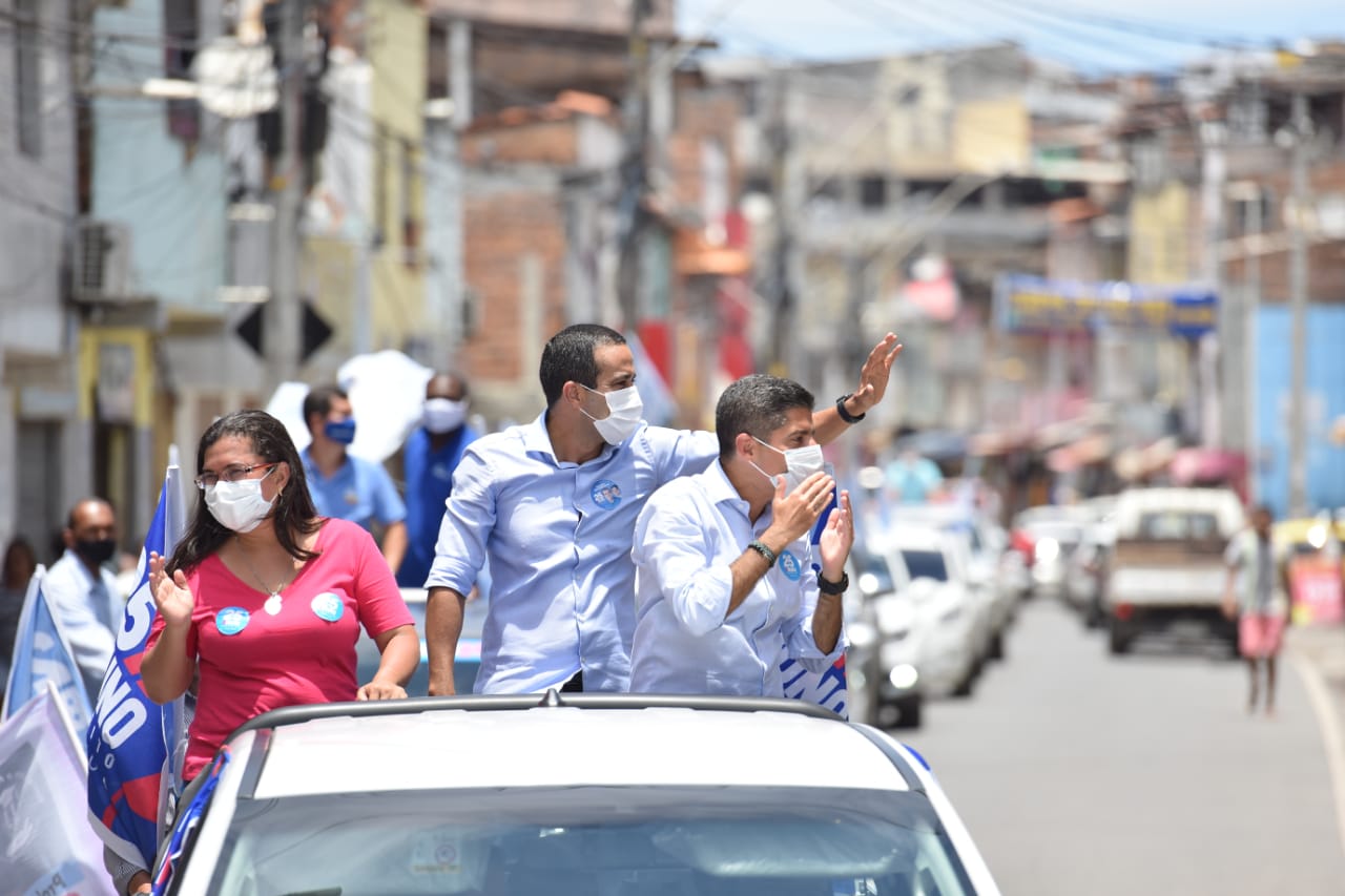 Candidato fez carreata nos bairros do Nordeste de Amaralina, Vale das Pedrinhas e Santa Cruz Candidato fez carreata nos bairros do Nordeste de Amaralina, Vale das Pedrinhas e Santa Cruz