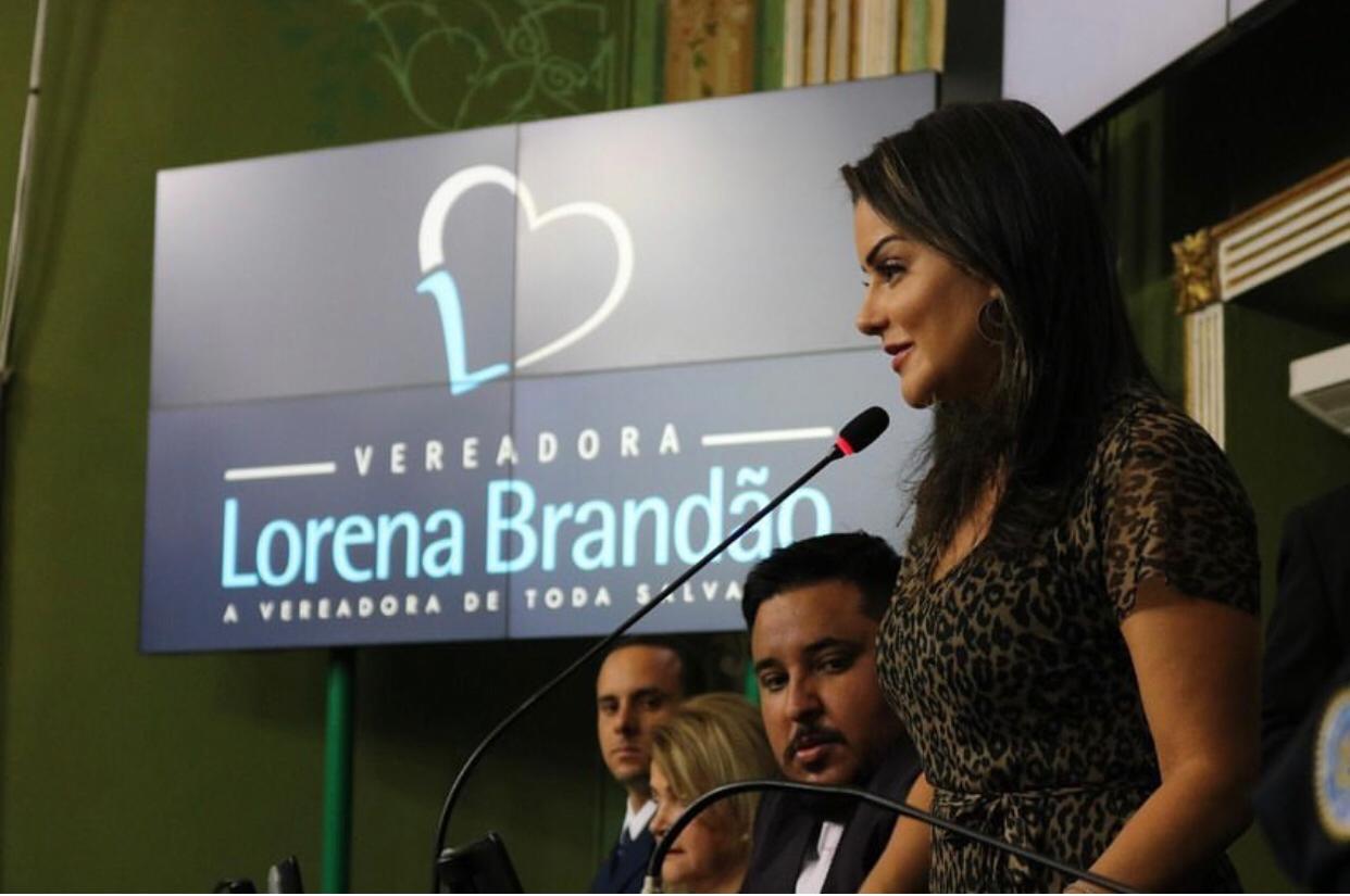 Na imagem, a ex-vereadora de Salvador pelo PSC, Lorena Brandão Na imagem, a ex-vereadora de Salvador pelo PSC, Lorena Brandão