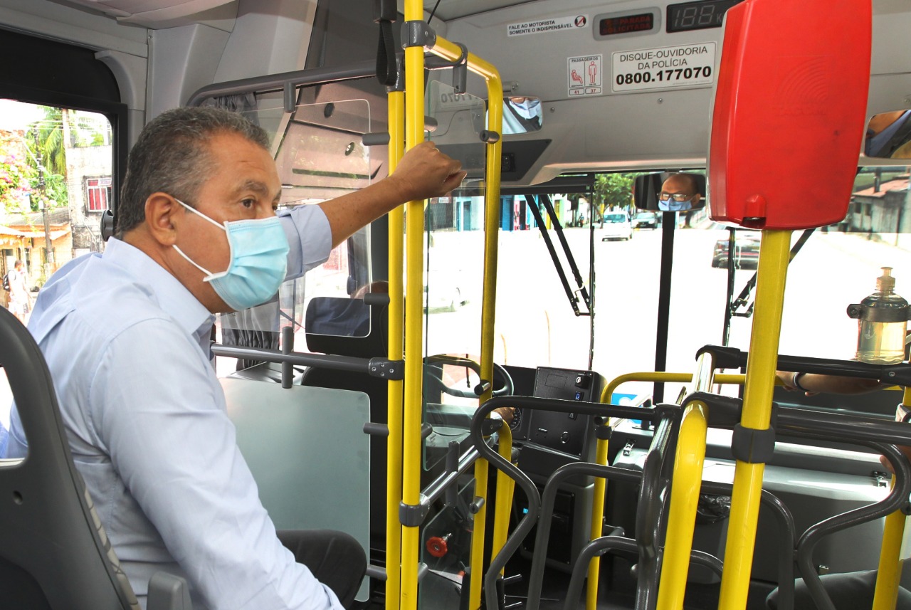 Na imagem, o governador Rui Costa, do PT
