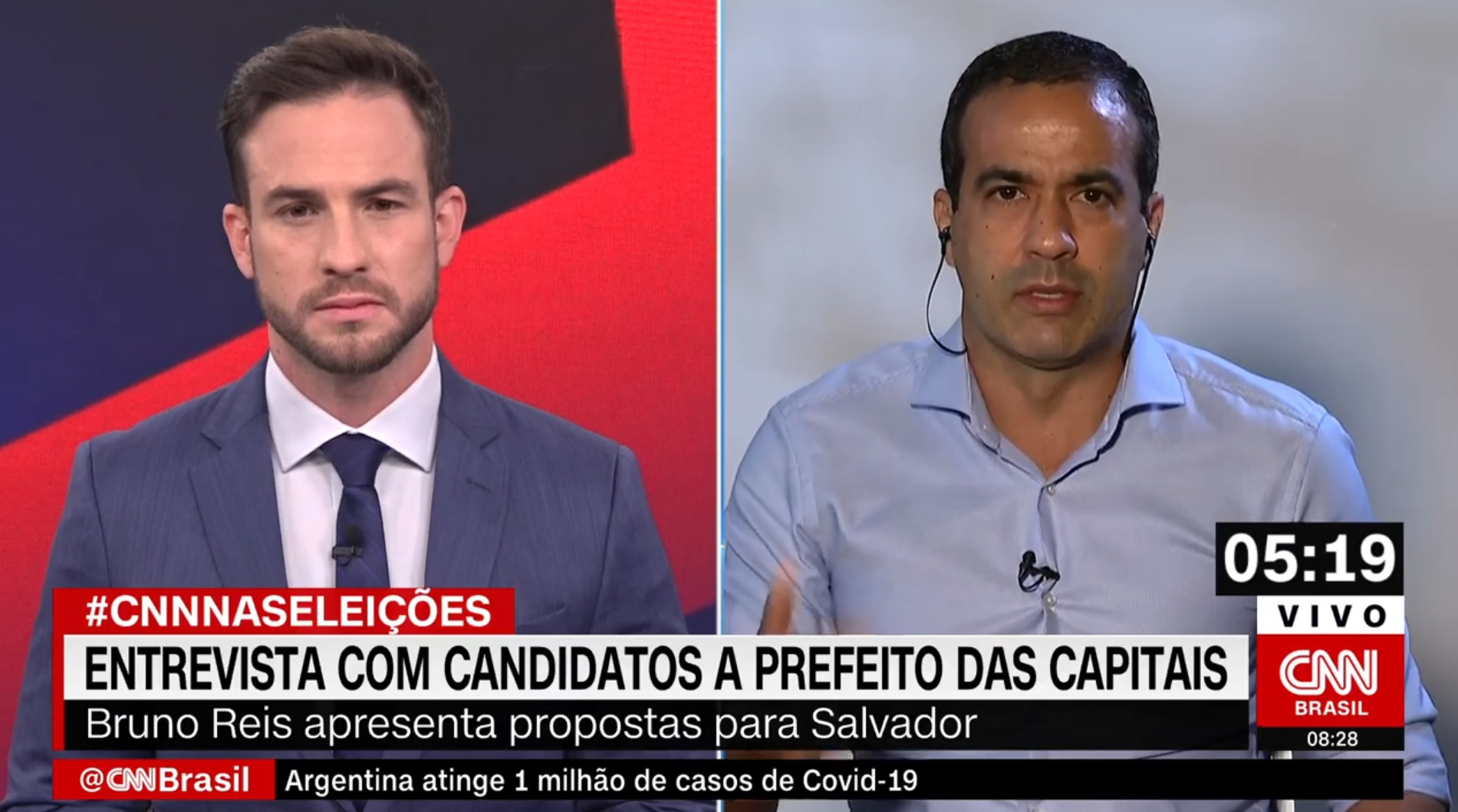 Na imagem, o vice-prefeito Bruno Reis, candidato à Prefeitura de Salvador pelo Democratas Na imagem, o vice-prefeito Bruno Reis, candidato à Prefeitura de Salvador pelo Democratas