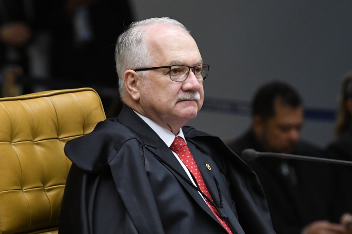 O ministro do Supremo Tribunal Federal Edson Fachin