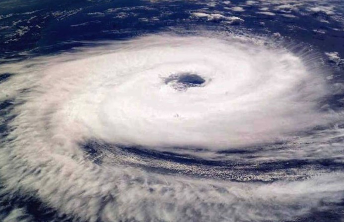 Formação de ciclone