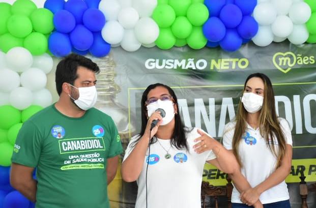 Gusmão Neto, Ana Paula Matos e Rebeca Reis