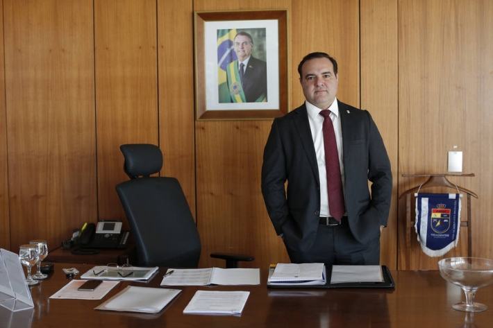O ministro da Secretaria-Geral da Presidência Jorge Oliveira