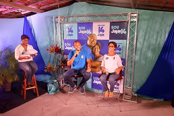 Live do candidato a prefeito de Madre de Deus pela Coligação "Juntos Para Madre de Deus Avançar", Jailton Jajai (PTB)