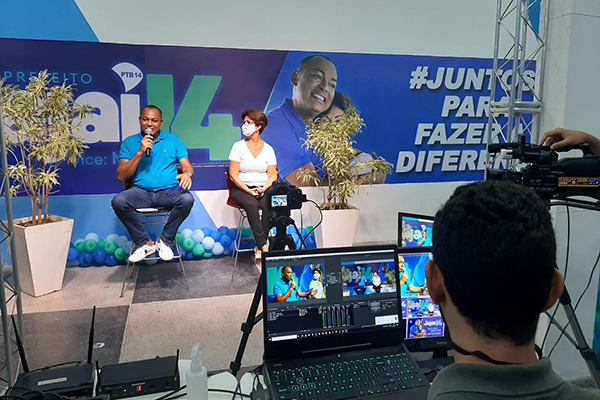 Jailton Jajai (PTB), atual prefeito de Madre de Deus e candidato à reeleição 