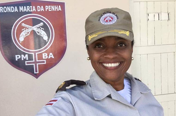 A candidata a prefeita de Salvador Major Denice (PT)