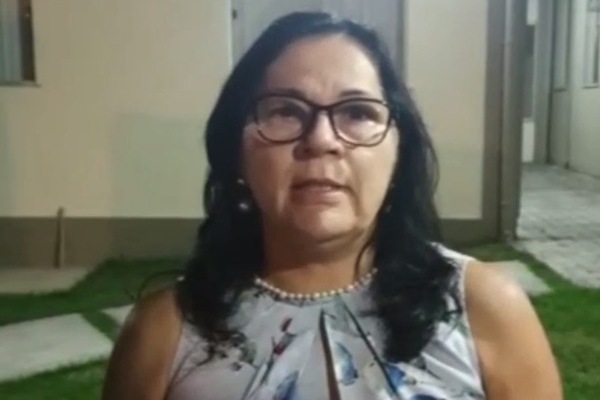 A candidata a prefeita Marlene Dantas (DEM)