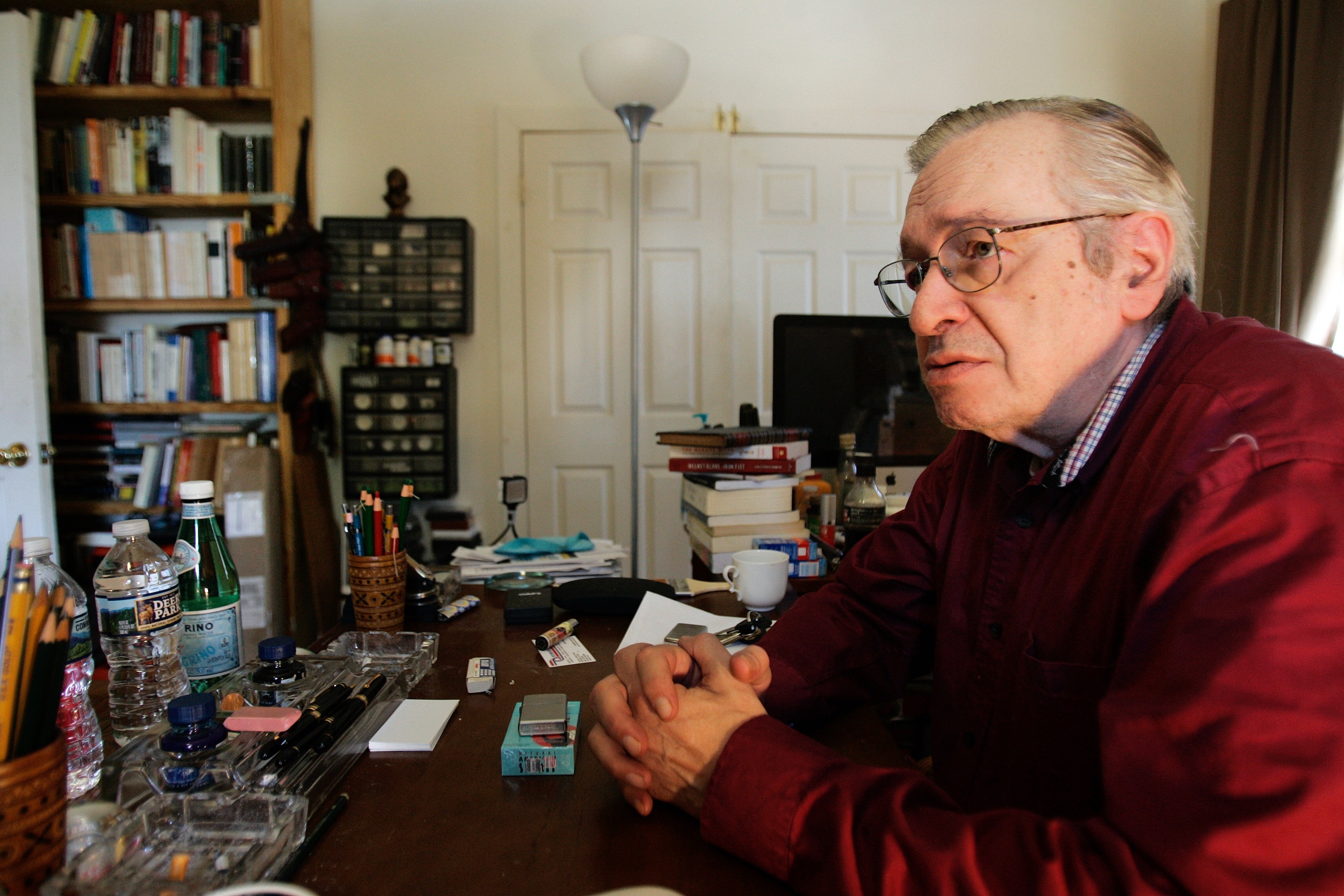 O escritor Olavo de Carvalho