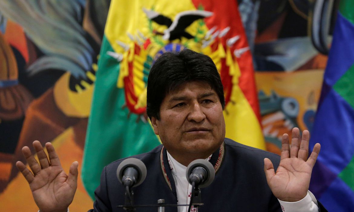 Ex-presidente da Bolívia Evo Morales Ex-presidente da Bolívia Evo Morales
