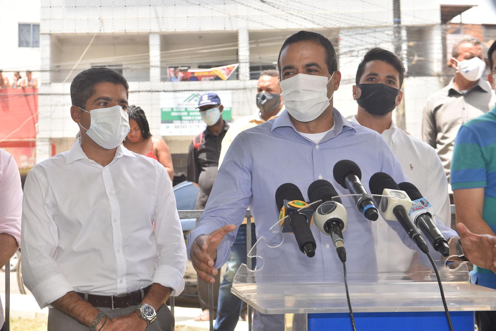 O prefeito eleito de Salvador Bruno Reis (DEM)