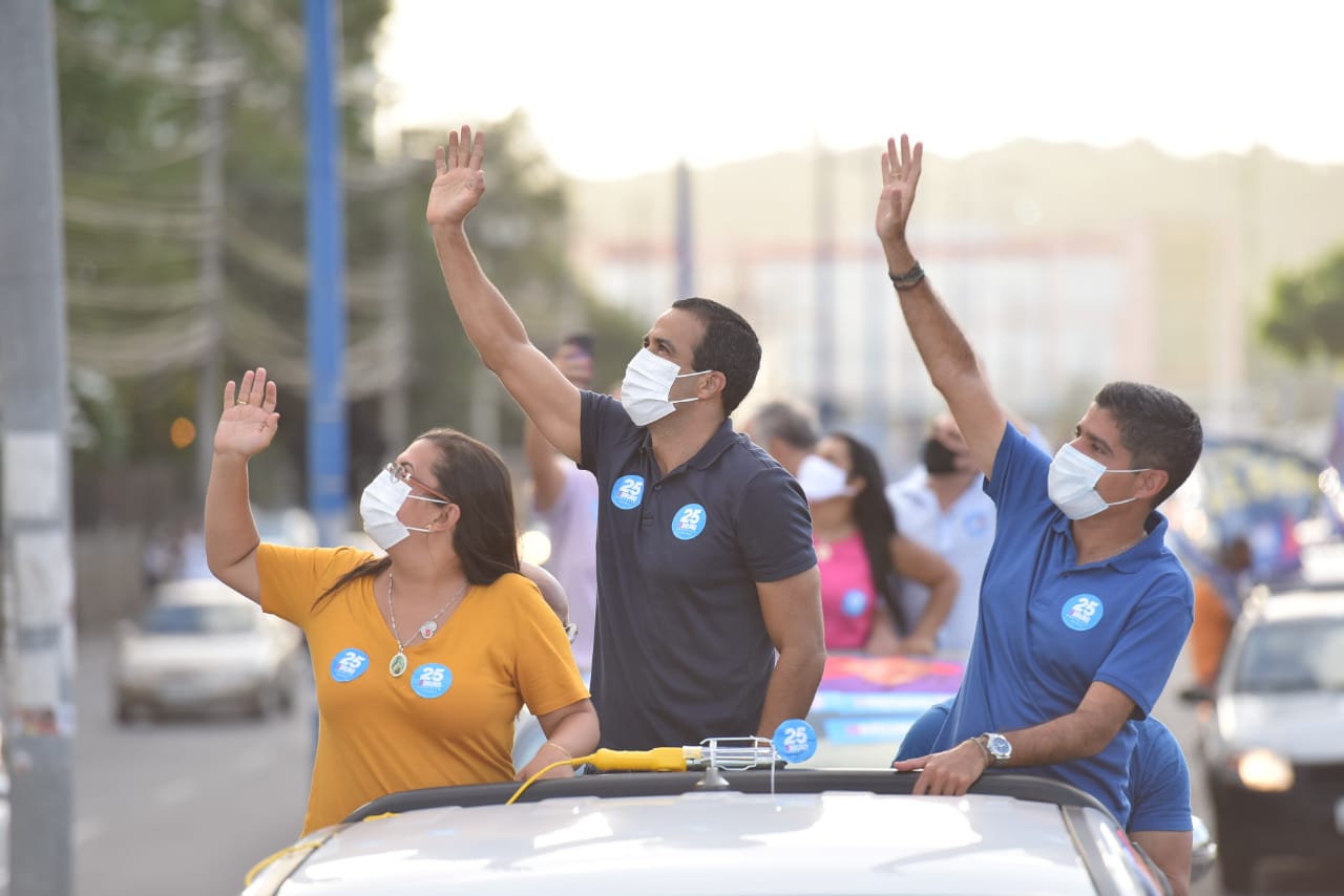 Bruno Reis fez carreata no Imbuí