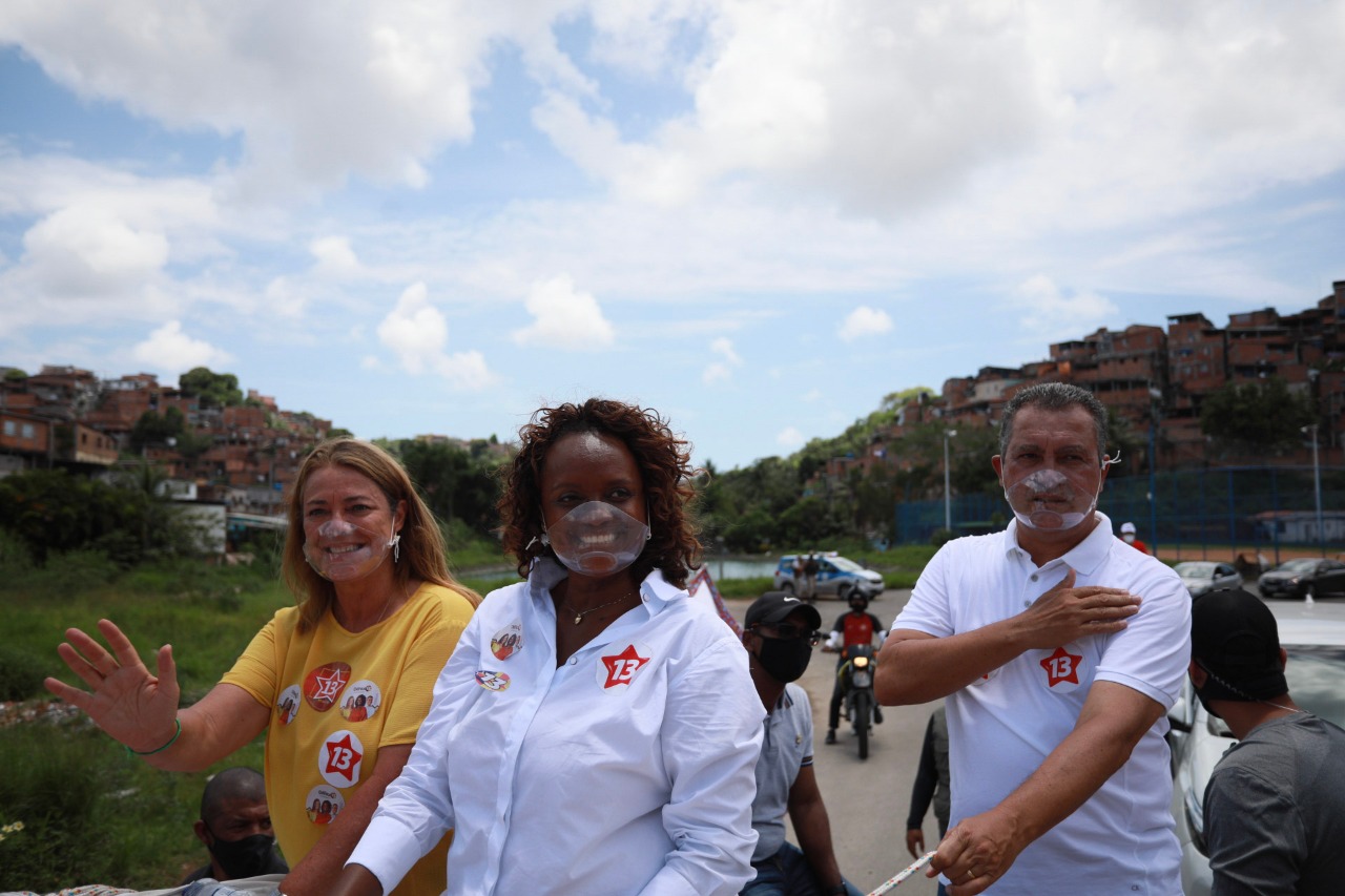 Major Denice realizou mais uma carreata junto ao governador da Bahia, Rui Costa