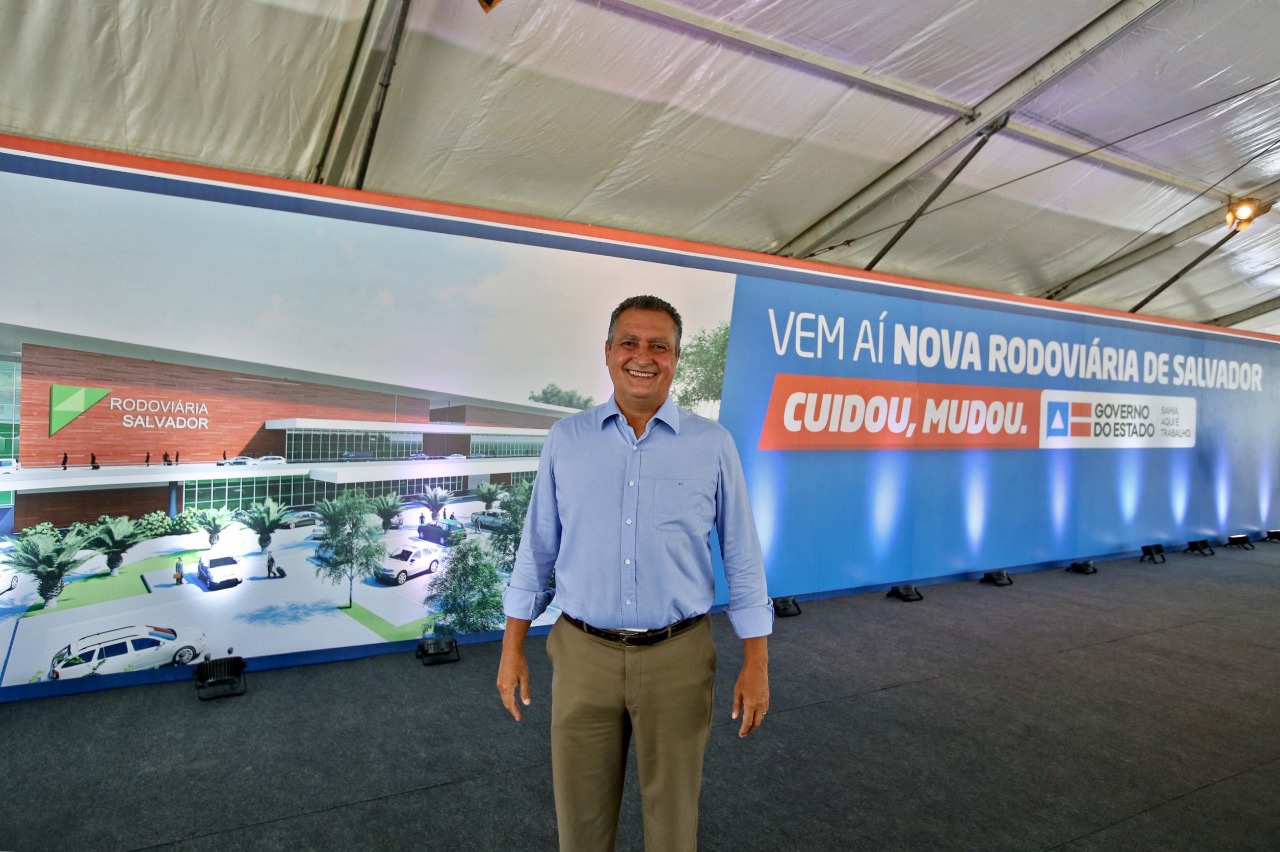 Na imagem, o governador Rui Costa, do PT
