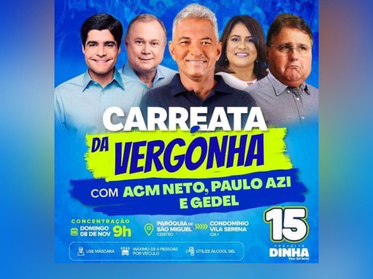 Material fake divulgado nas redes sociais Material fake divulgado nas redes sociais