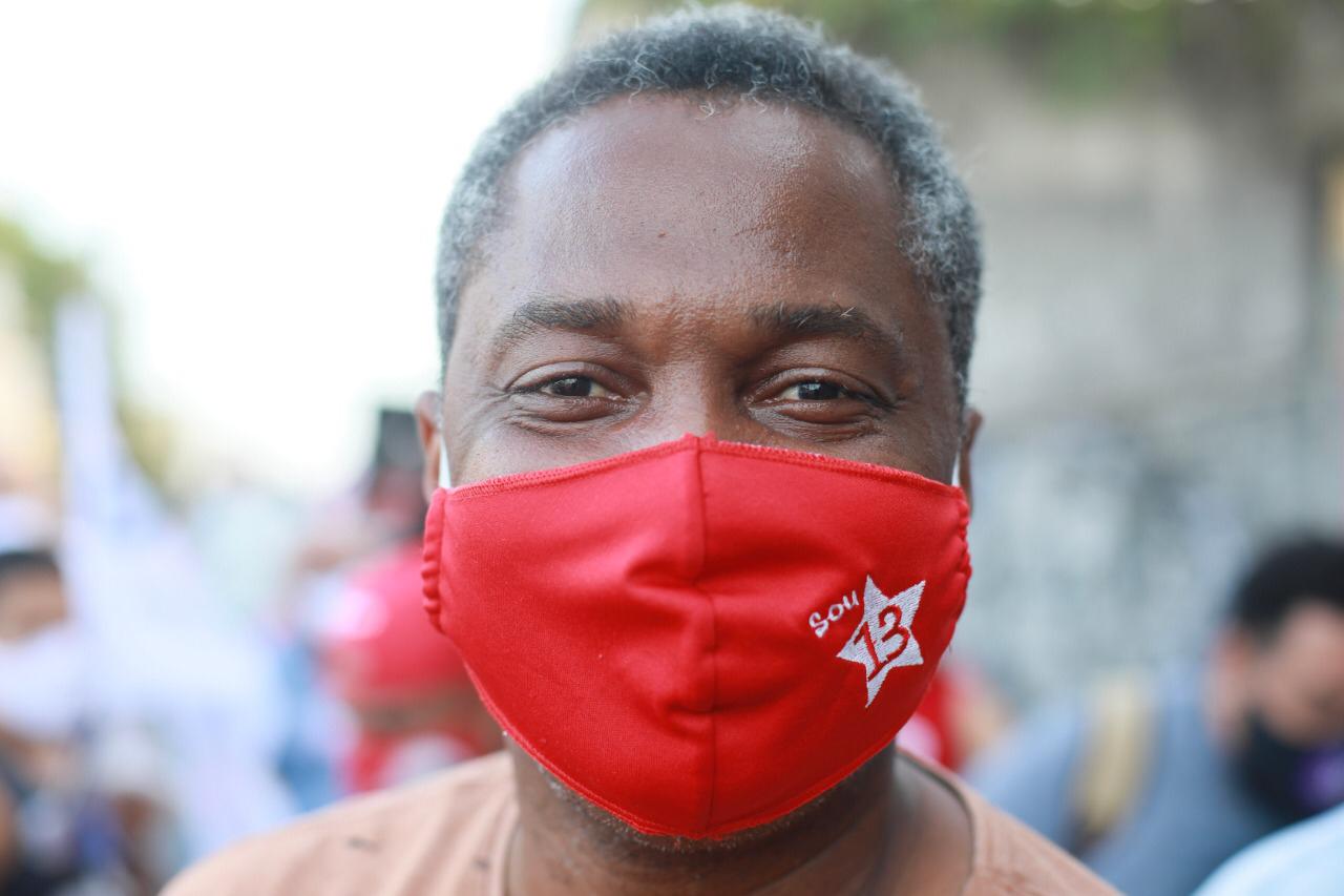 O presidente do PT de Salvador, Ademário Costa O presidente do PT de Salvador, Ademário Costa