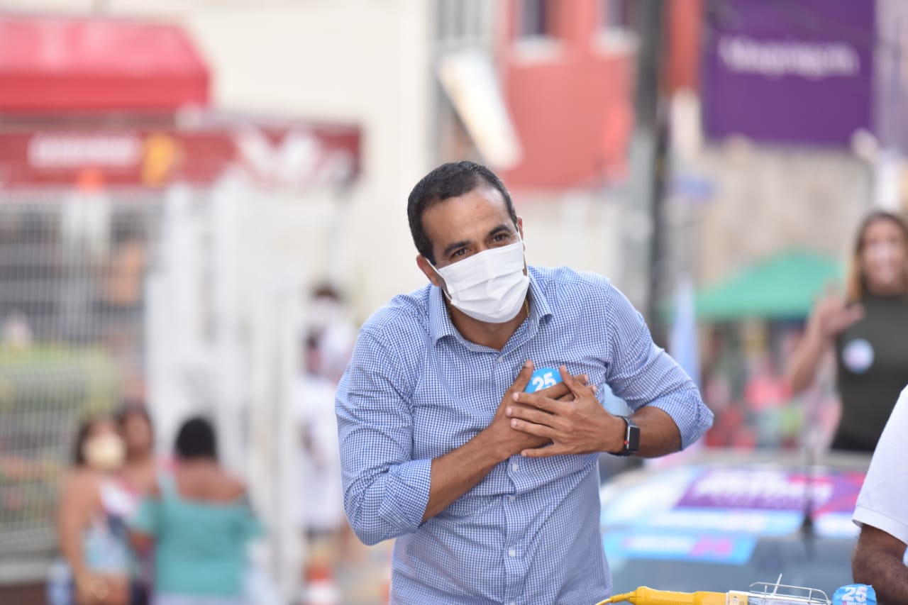 Candidato a prefeito de Salvador, Bruno Reis (Democratas)