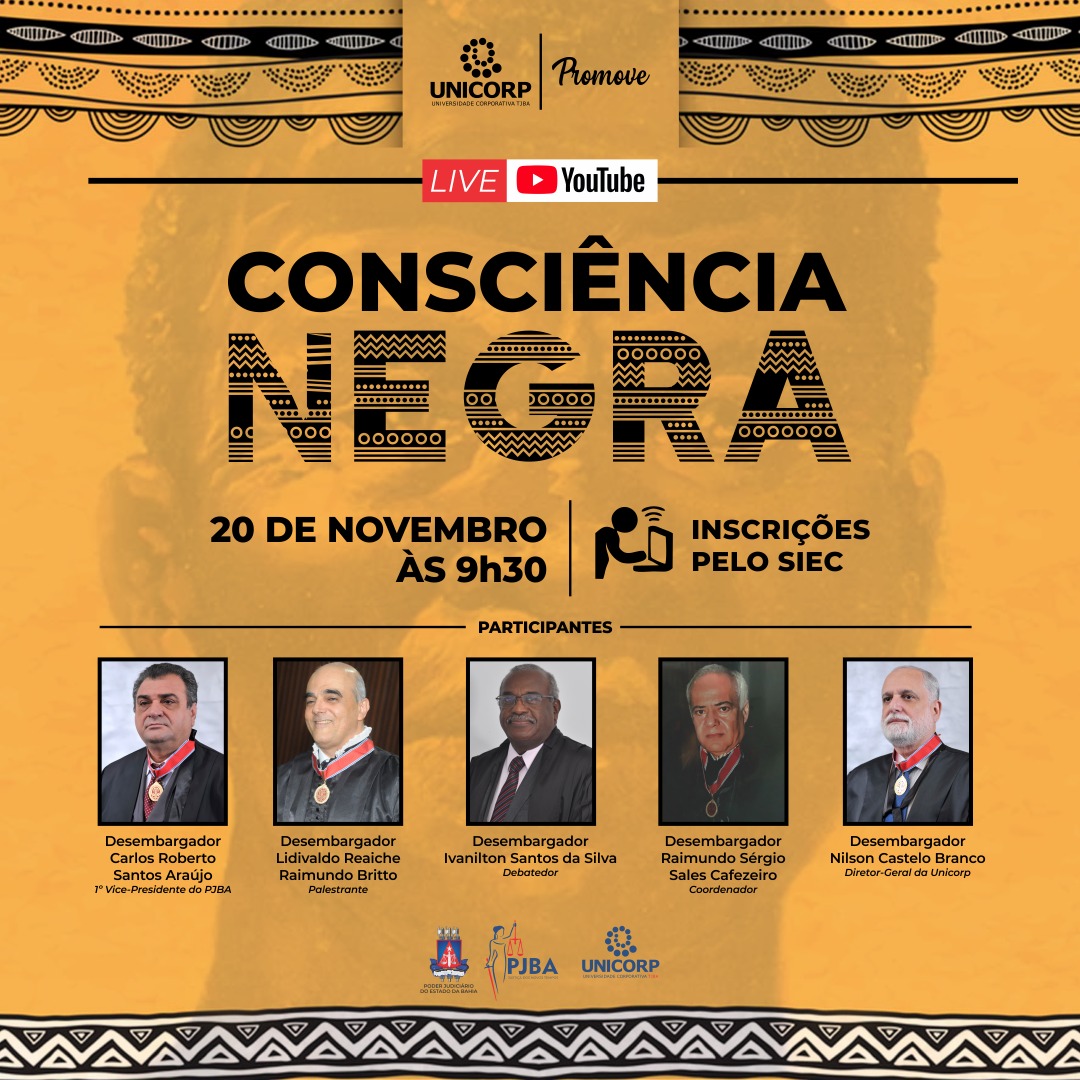 Unicorp promove live para celebrar Consciência Negra Unicorp promove live para celebrar Consciência Negra