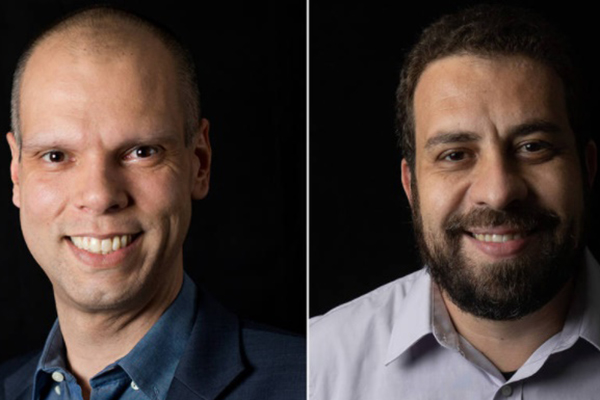 Bruno Covas e Guilherme Boulos Bruno Covas e Guilherme Boulos