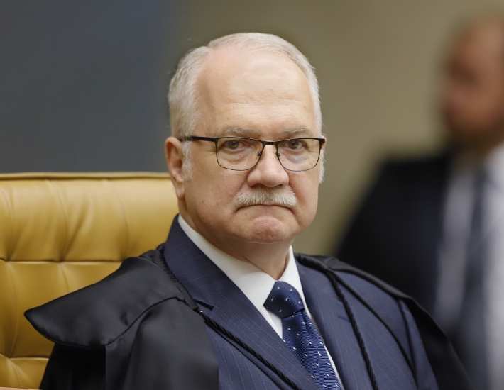 O ministro do Supremo Tribunal Federal, Edson Fachin, relator da Lava Jato na Corte