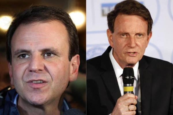 Eduardo Paes (DEM) e Marcelo Crivella (Republicanos) disputam a Prefeitura do Rio de Janeiro
