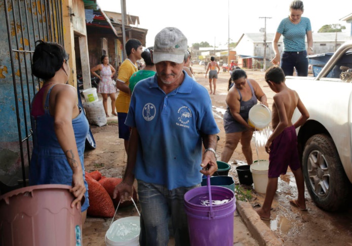 Fata de luz afetou abastecimento de água na cidade de Santana, no Amapá Fata de luz afetou abastecimento de água na cidade de Santana, no Amapá