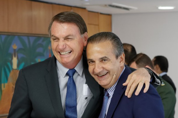 O presidente Jair Bolsonaro e o pastor Silas Malafaia O presidente Jair Bolsonaro e o pastor Silas Malafaia