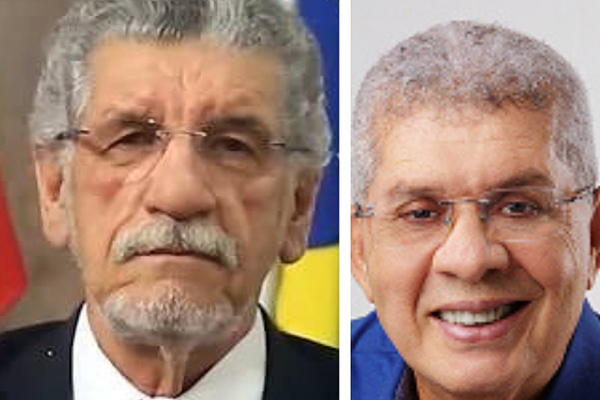 Herzem Gusmão (MDB) e Zé Raimundo (PT)