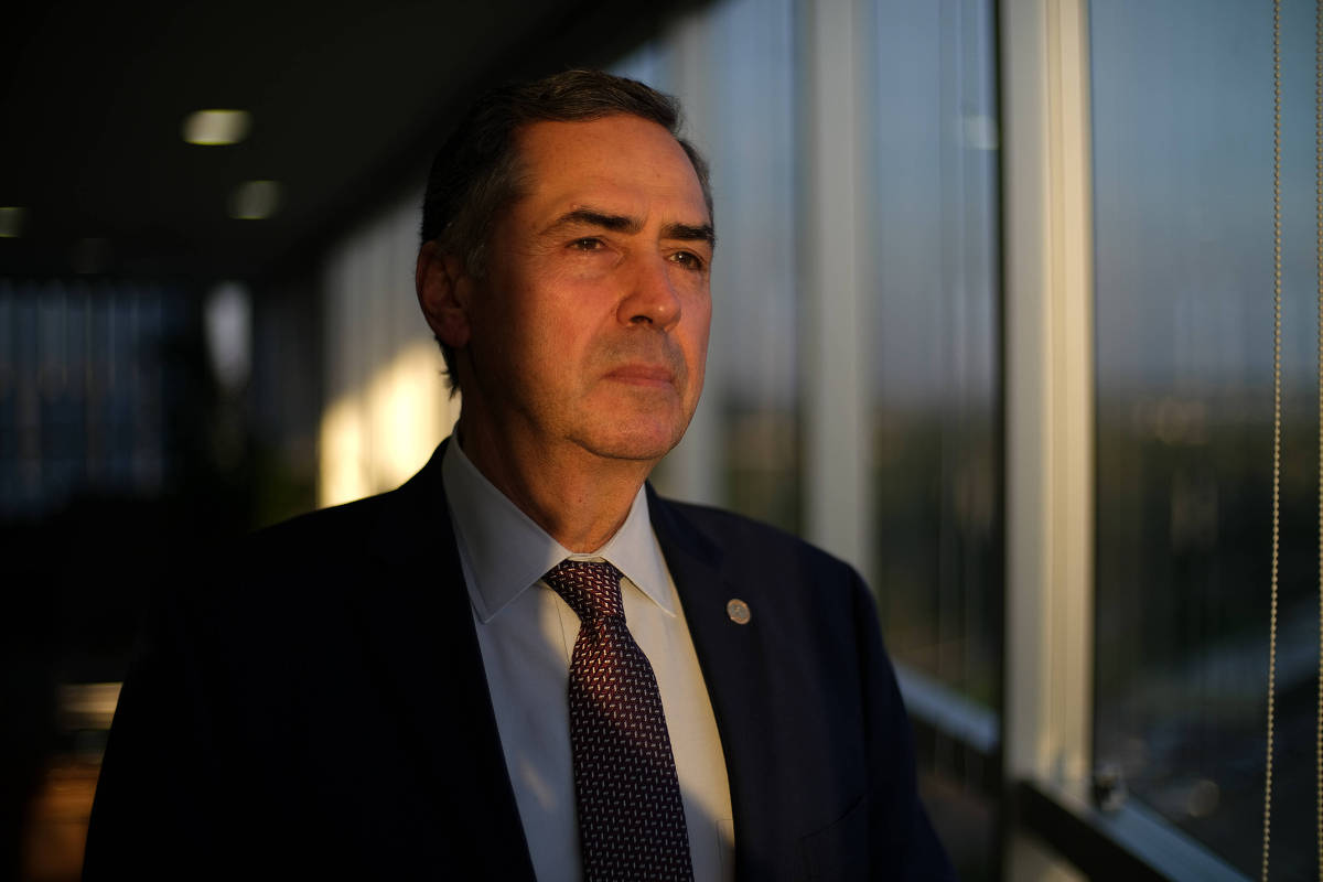 O presidente do Tribunal Superior Eleitoral (TSE), Luís Roberto Barroso