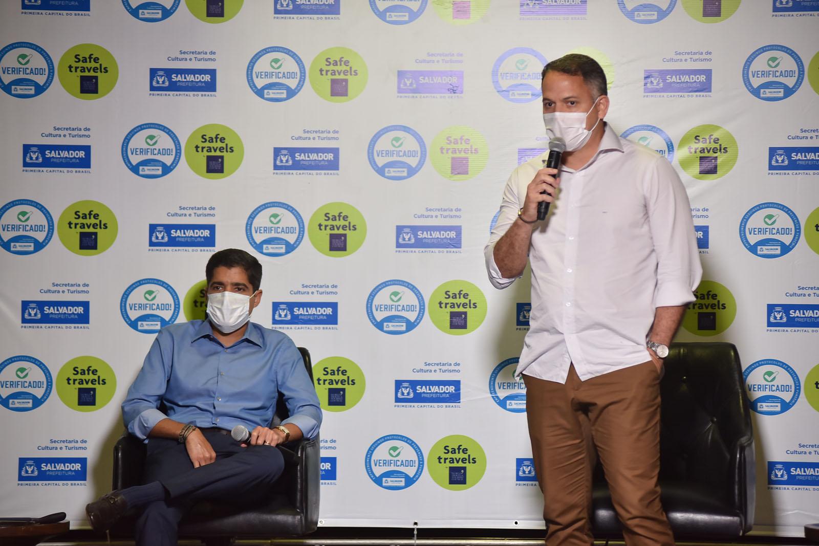 ACM Neto e Pablo Barrozo