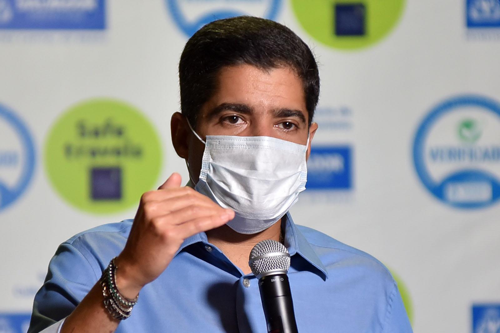 Na imagem, ACM Neto, presidente nacional do Democratas