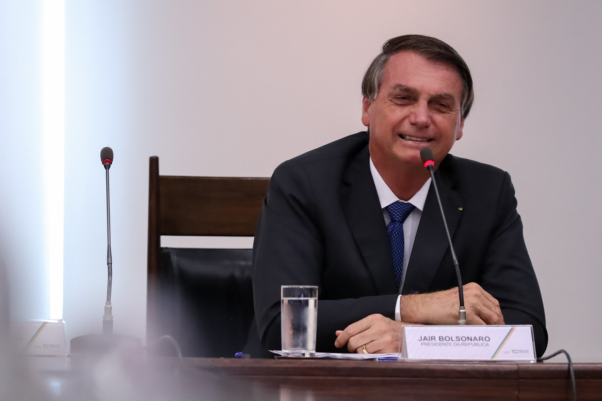 Presidente responsabilizou a imprensa por uma cria uma 'onda terrível' sobre sua fala na terça-feira, que teve repercussão negativa no meio político e no mercado financeiro Presidente responsabilizou a imprensa por uma cria uma 'onda terrível' sobre sua fala na terça-feira, que teve repercussão negativa no meio político e no mercado financeiro