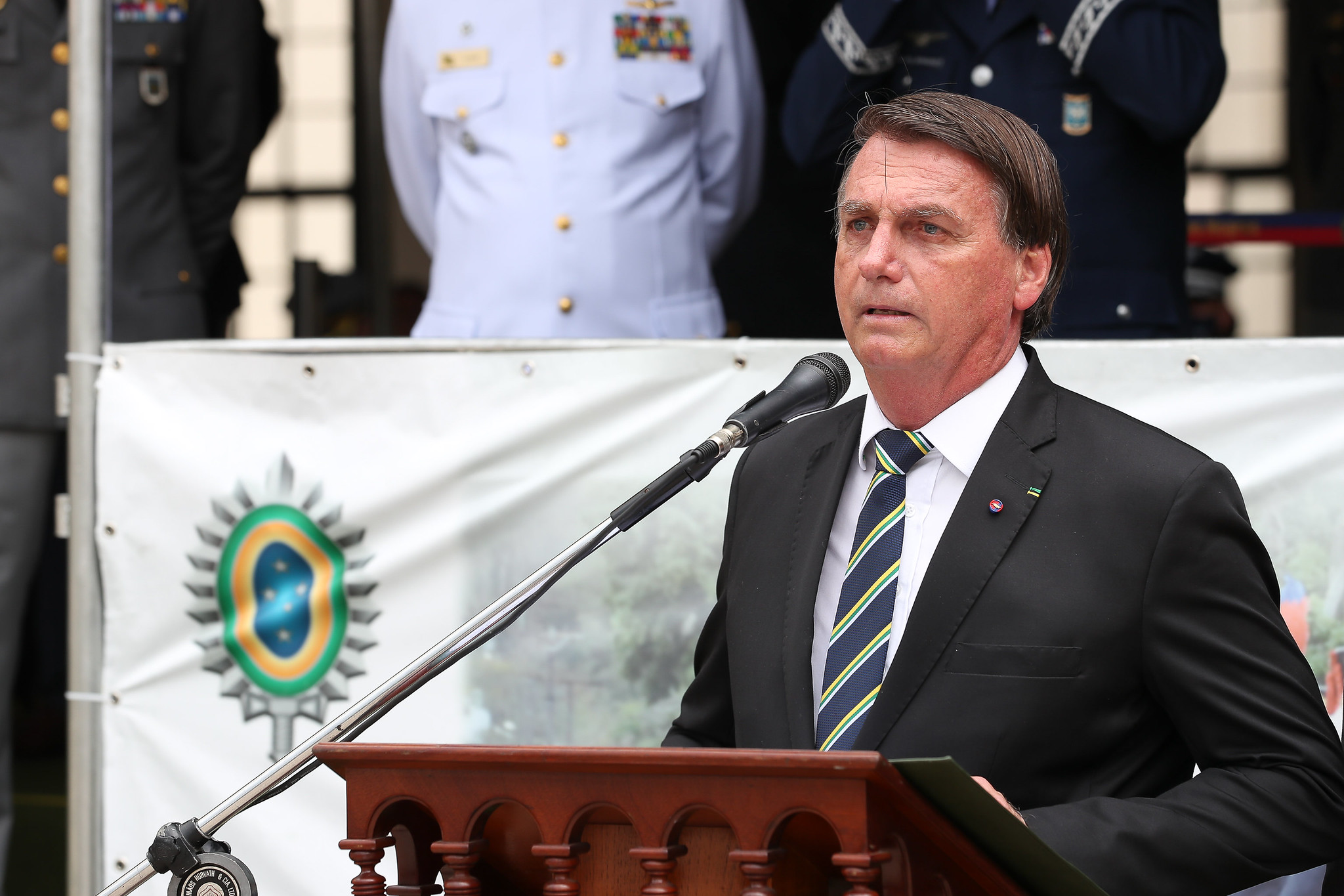 O ex-presidente Jair Bolsonaro (PL)