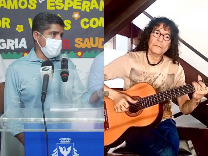 ACM Neto e Luiz Caldas ACM Neto e Luiz Caldas