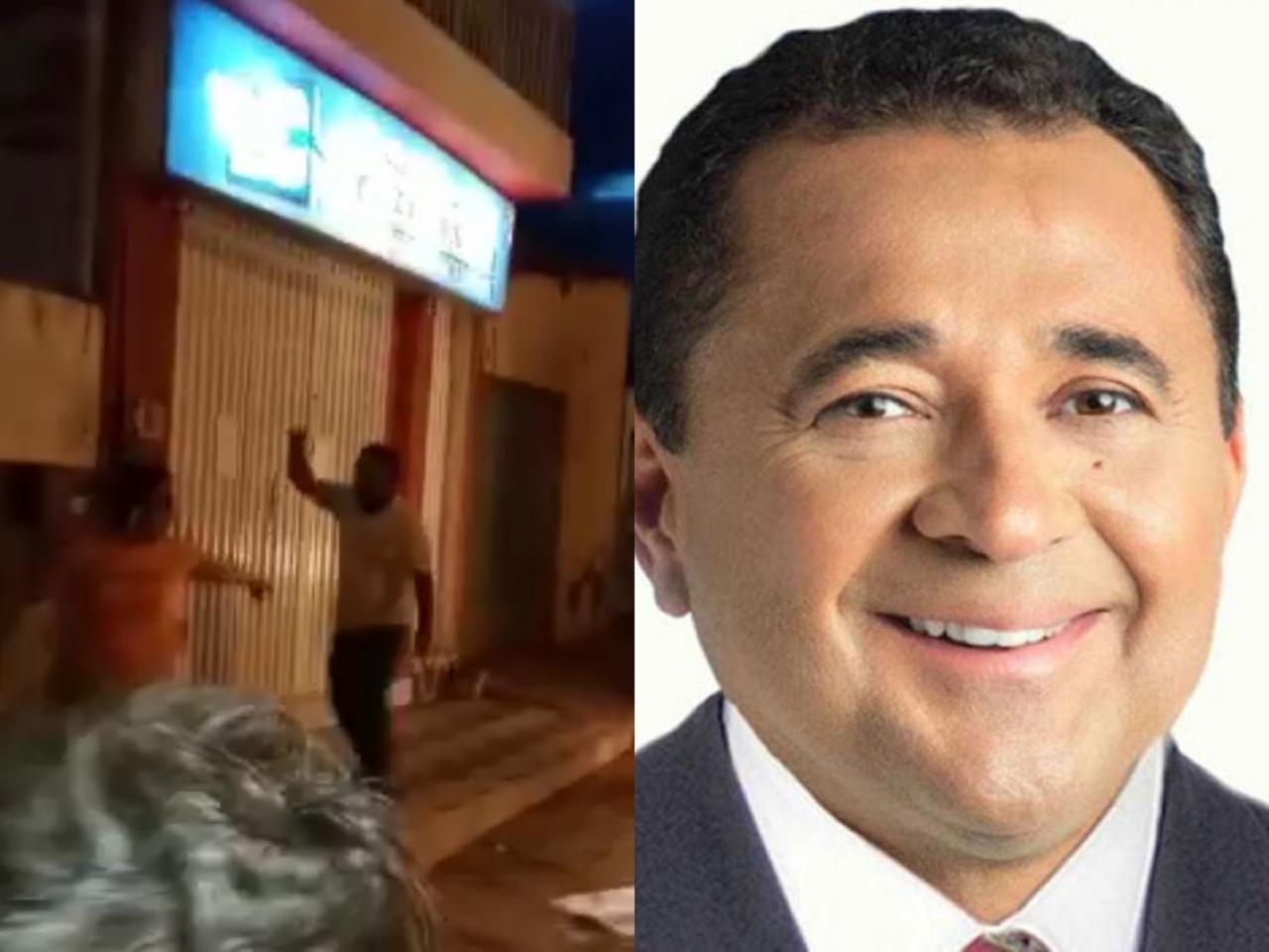 Na imagem, o prefeito Armênio Sodré Nunes, do MDB, conhecido popularmente como Galego Na imagem, o prefeito Armênio Sodré Nunes, do MDB, conhecido popularmente como Galego