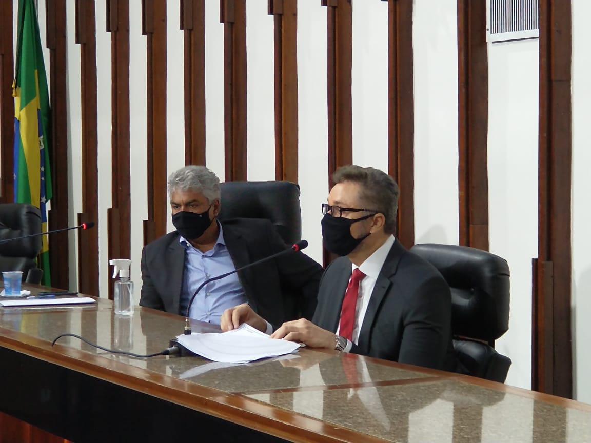 Secretário da Fazenda, Manoel Vitório, participou de Audiência Pública sobre as contas do Estado na ALBA