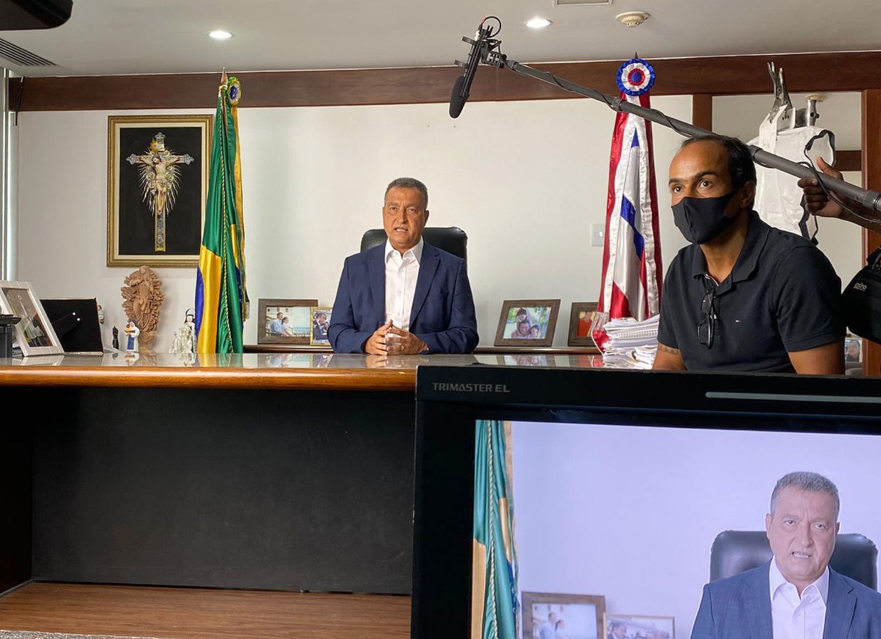 Na imagem, o governador Rui Costa, do PT Na imagem, o governador Rui Costa, do PT