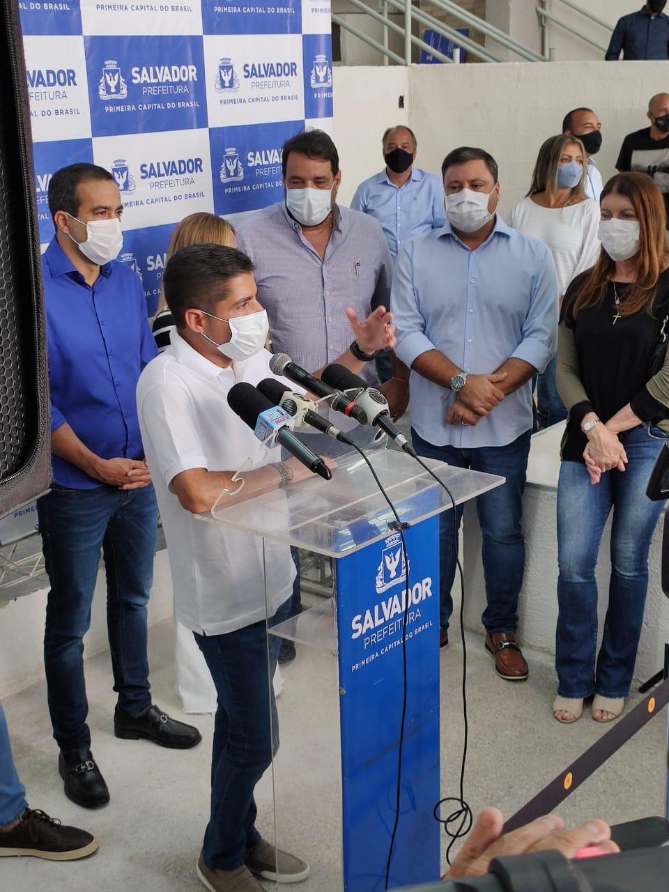 Mercado Municipal de São Cristóvão é o décimo inaugurado pela prefeitura de Salvador desde 2013 Mercado Municipal de São Cristóvão é o décimo inaugurado pela prefeitura de Salvador desde 2013