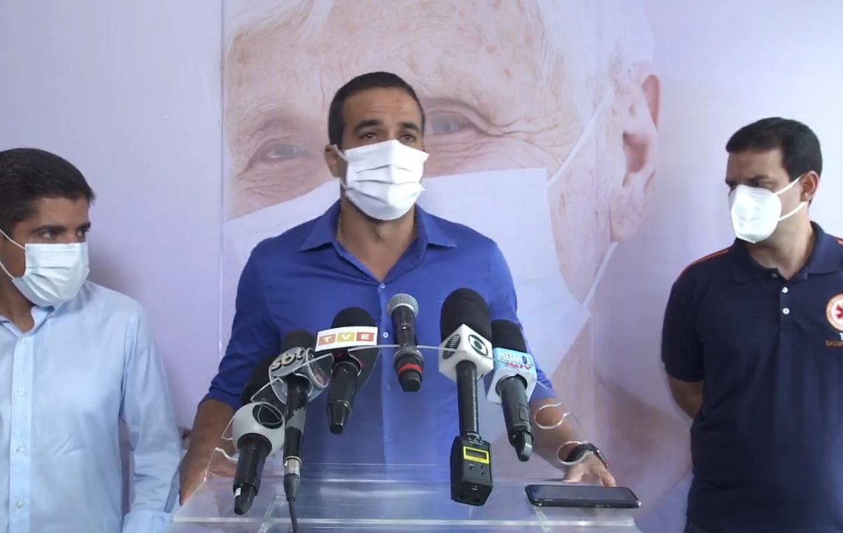ACM Neto, Bruno Reis e Leo Prates ACM Neto, Bruno Reis e Leo Prates