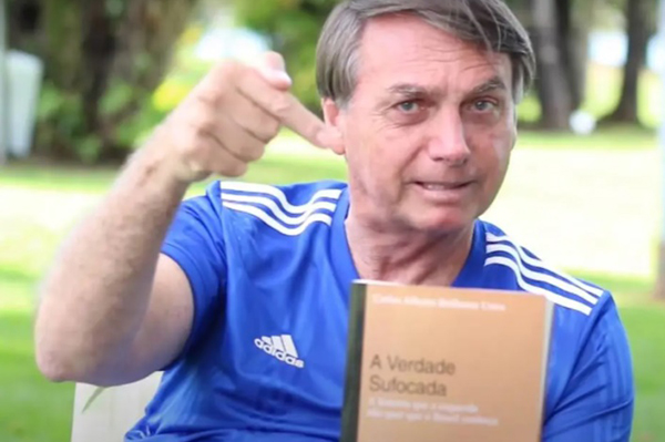 O presidente Jair Bolsonaro O presidente Jair Bolsonaro