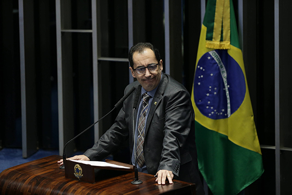 O senador Jorge Kajuru (Cidadania–GO)