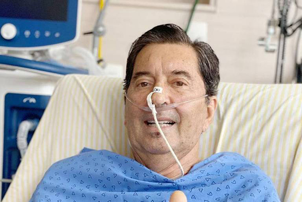 Maguito Vilela internado no Hospital Albert Einstein, em São Paulo Maguito Vilela internado no Hospital Albert Einstein, em São Paulo