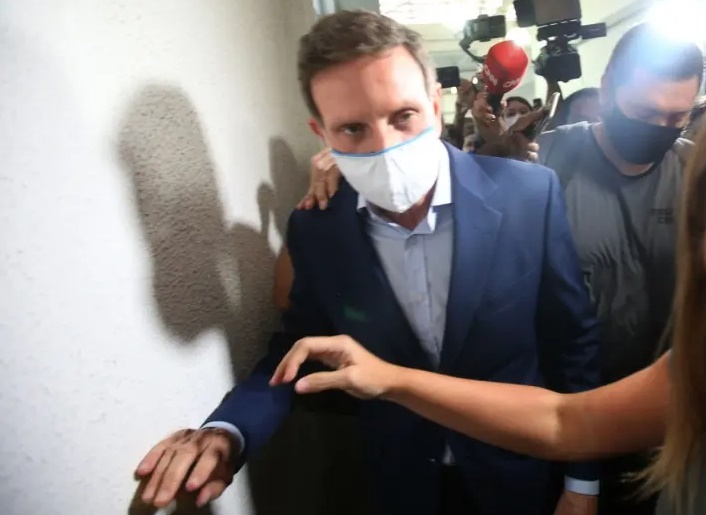 O prefeito afastado do Rio, Marcelo Crivella (Republicanos)