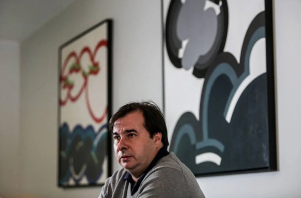 O presidente da Câmara dos Deputados, Rodrigo Maia (DEM-RJ)